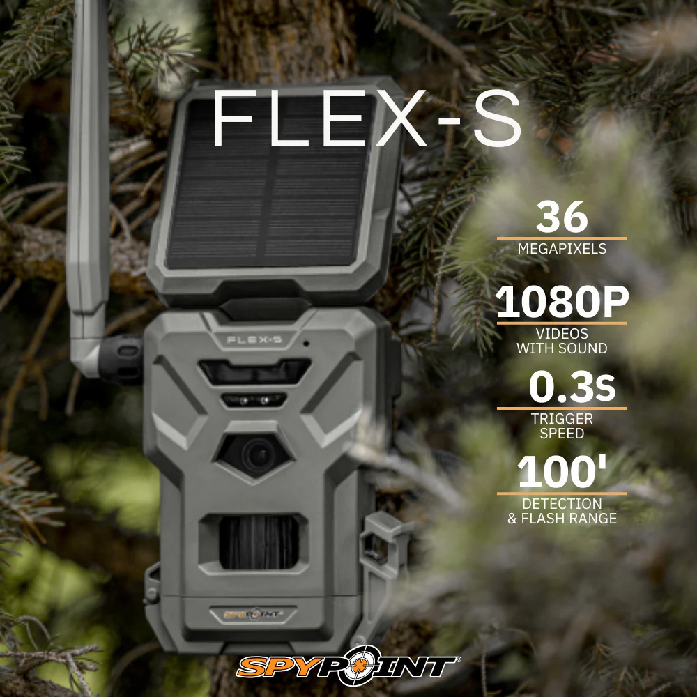 Spypoint Flex-S Dark Cellular Night Vision Trail Camera Bundle - Image 5