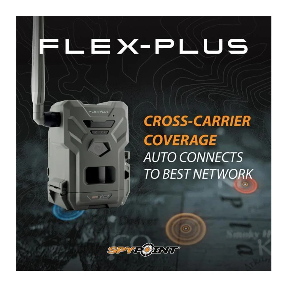 Spypoint Flex-Plus Cellular Trail Camera Bundle with MicroSD and Card Reader - Image 6