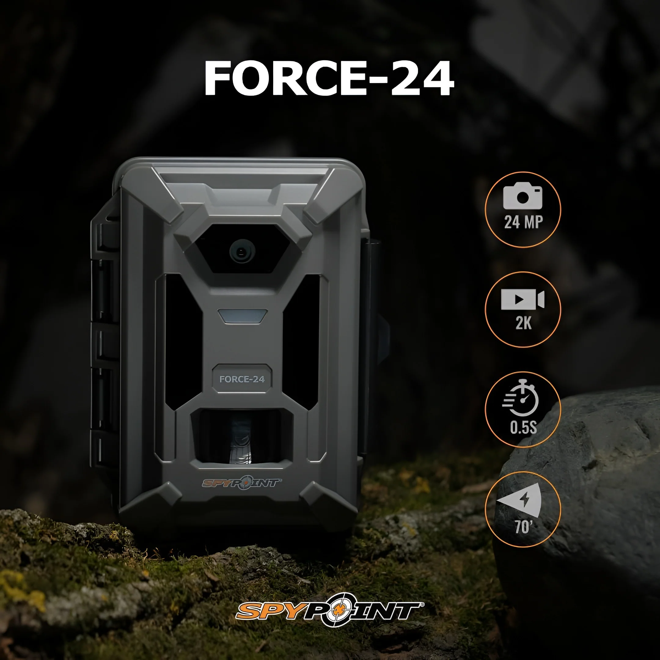 Spypoint Force-24MP Non-Cellular Trail Camera Bundle with Accessories - Image 7