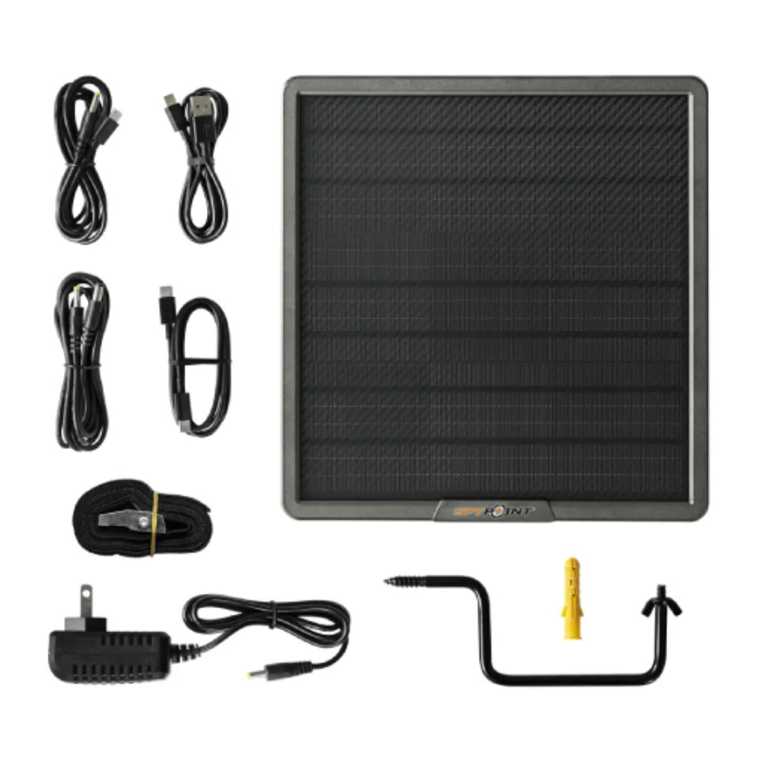 Spypoint 10-Watts Lithium Battery Solar Panel with 4 LED Charge Indicator Lights - Image 3