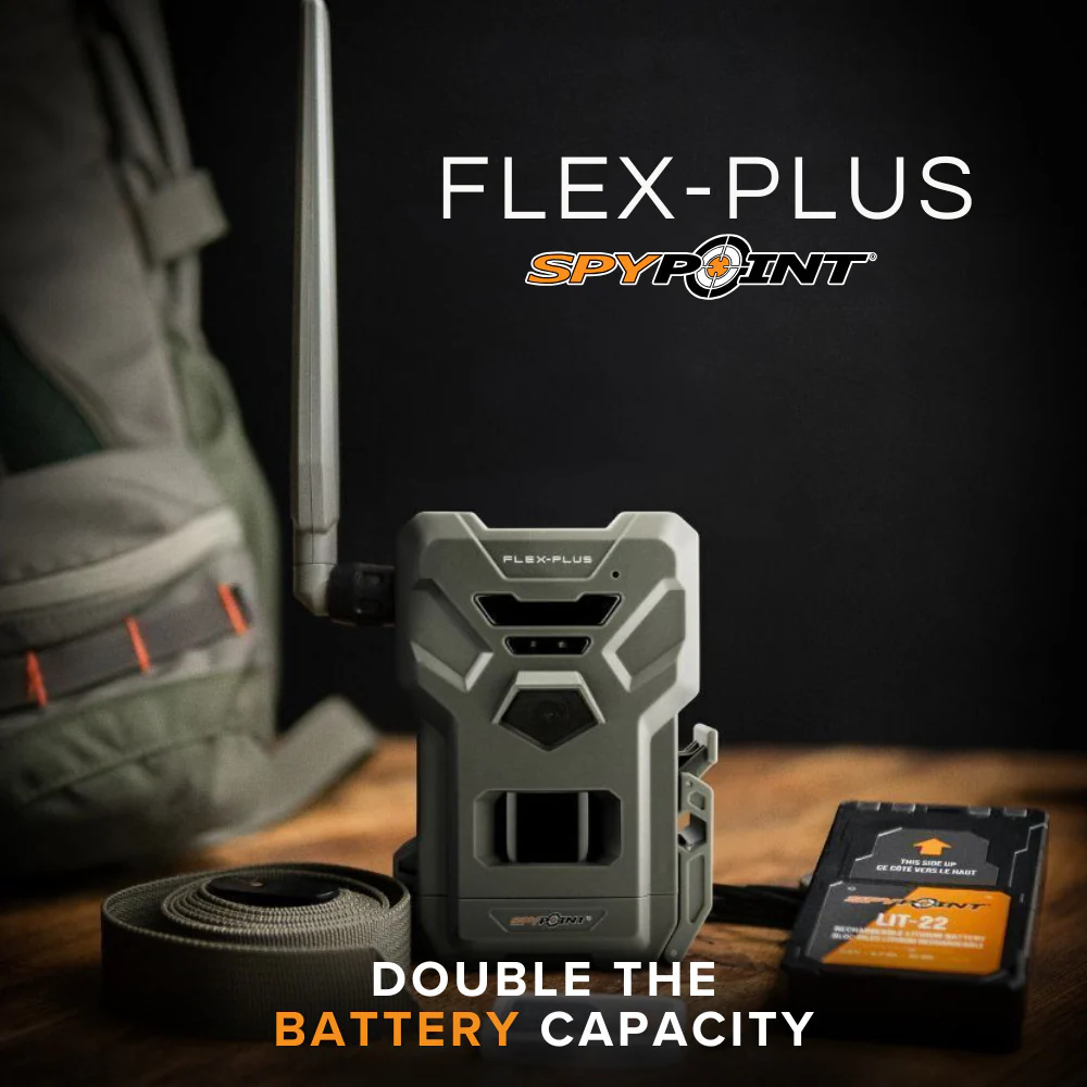 Spypoint FLEX-PLUS Cellular Trail Camera with Spypoint Micro-SD 32GB Memory Card Bundle - Image 4