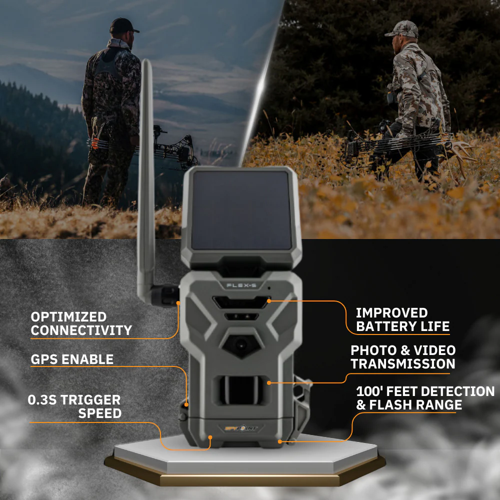 Spypoint FLEX-S 36 Megapixel Trail Camera with 100-Feet Flash and Detection Range Bundle - Image 3