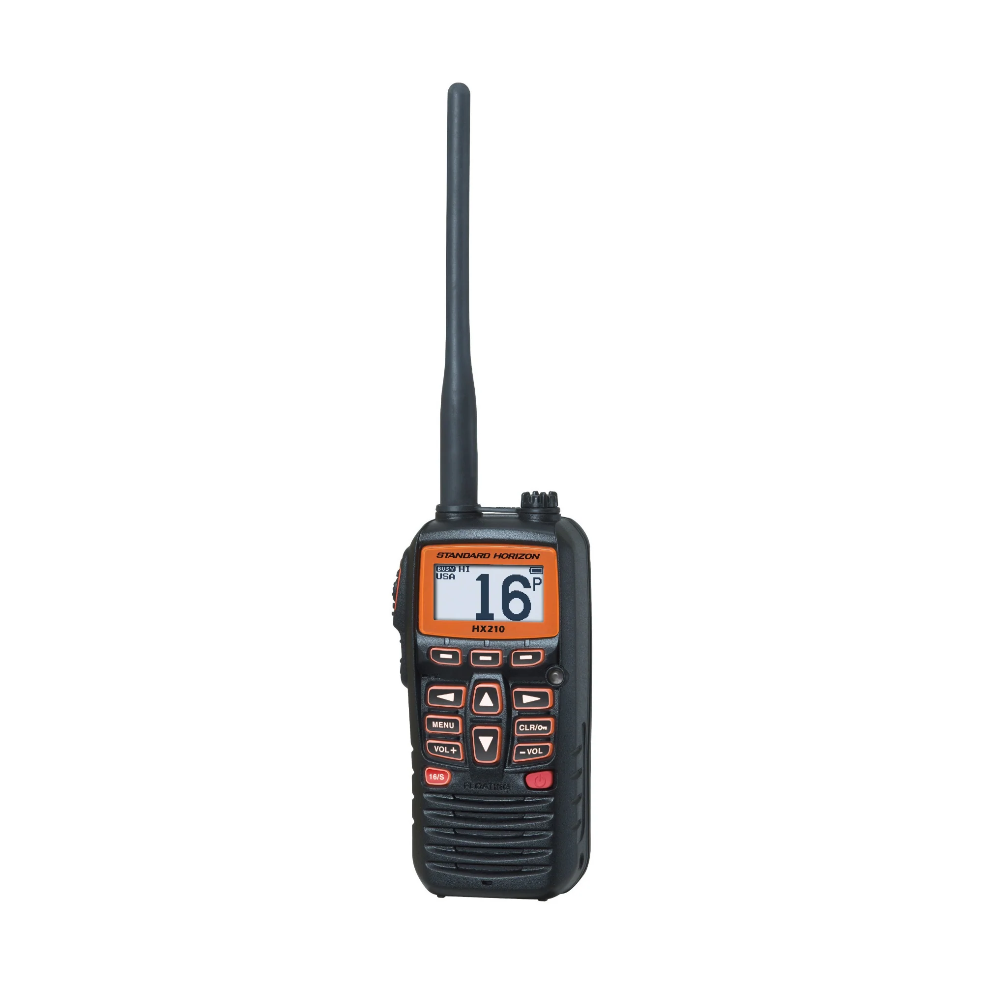 Standard Horizon HX210 Handheld VHF Radio with Water-Activated Strobe Light - Image 2