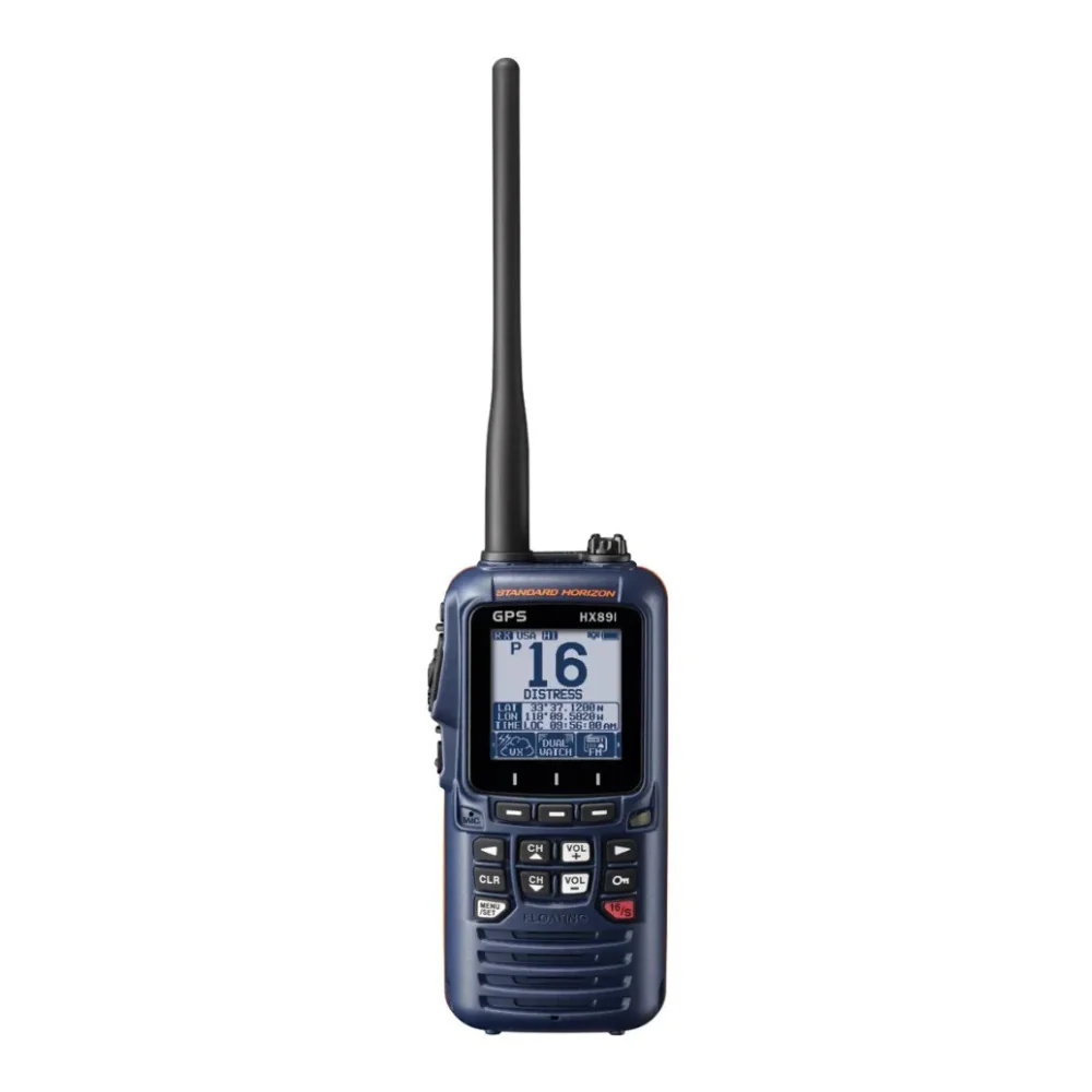 Standard Horizon HX891 Handheld VHF Radio with Built-in GPS (Navy Blue) - Image 2