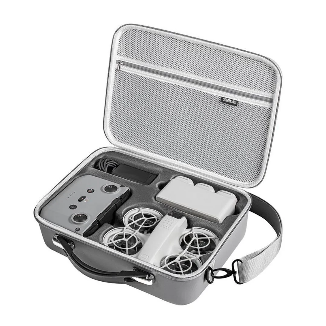 STARTRC Portable Storage Bag for DJI Neo Fly More Combo with Custom Interior and Retractable Handle - Image 2