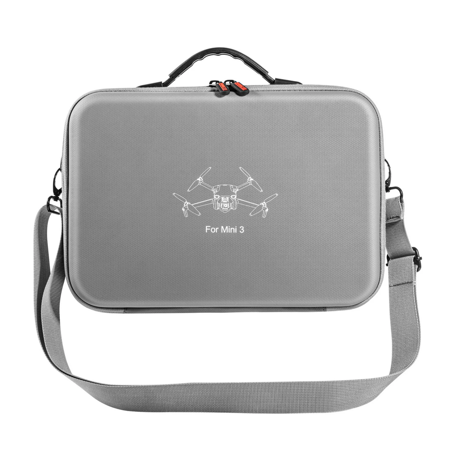 STARTRC Carrying Case with Non-Slip Handle for DJI Mini 3 Pro and Mini 3 Drone (Gray) - Image 2