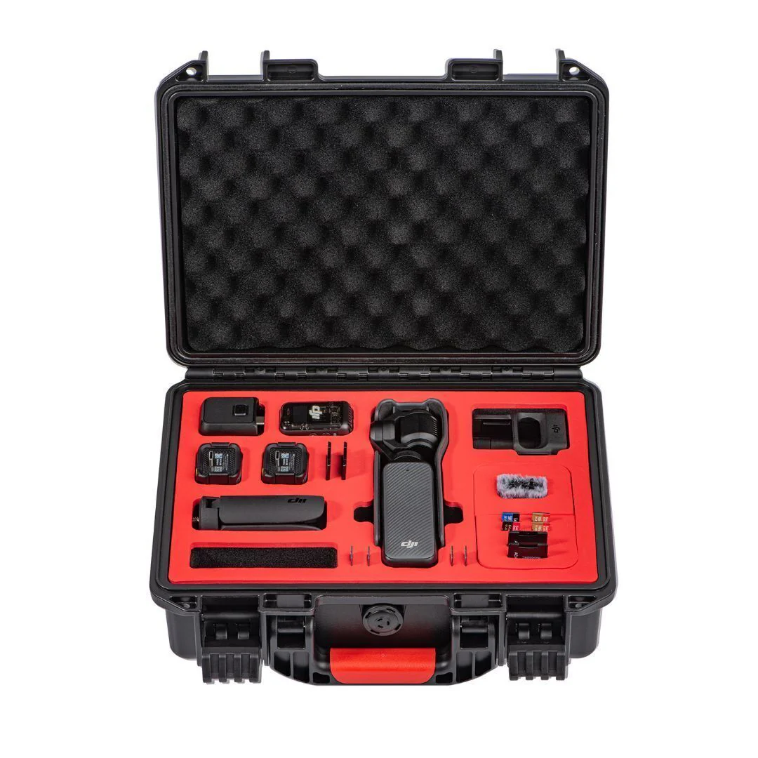 STARTRC Waterproof Hard Case for DJI Osmo Pocket 3 Action Camera and Accessories (Black) - Image 3