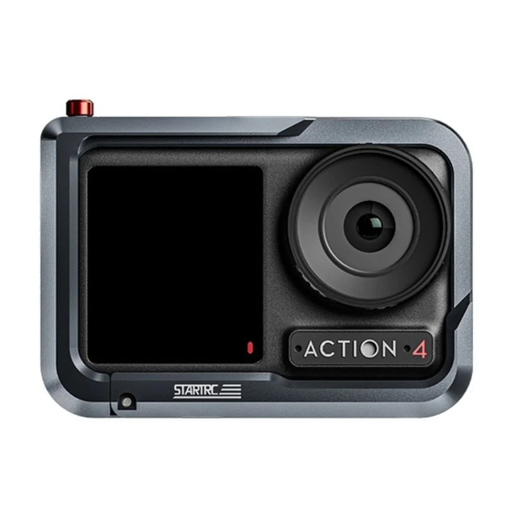 STARTRC Metal Camera Cage for DJI Osmo Action 5 Pro Camera with Full Protection (Metallic Silver) - Image 6