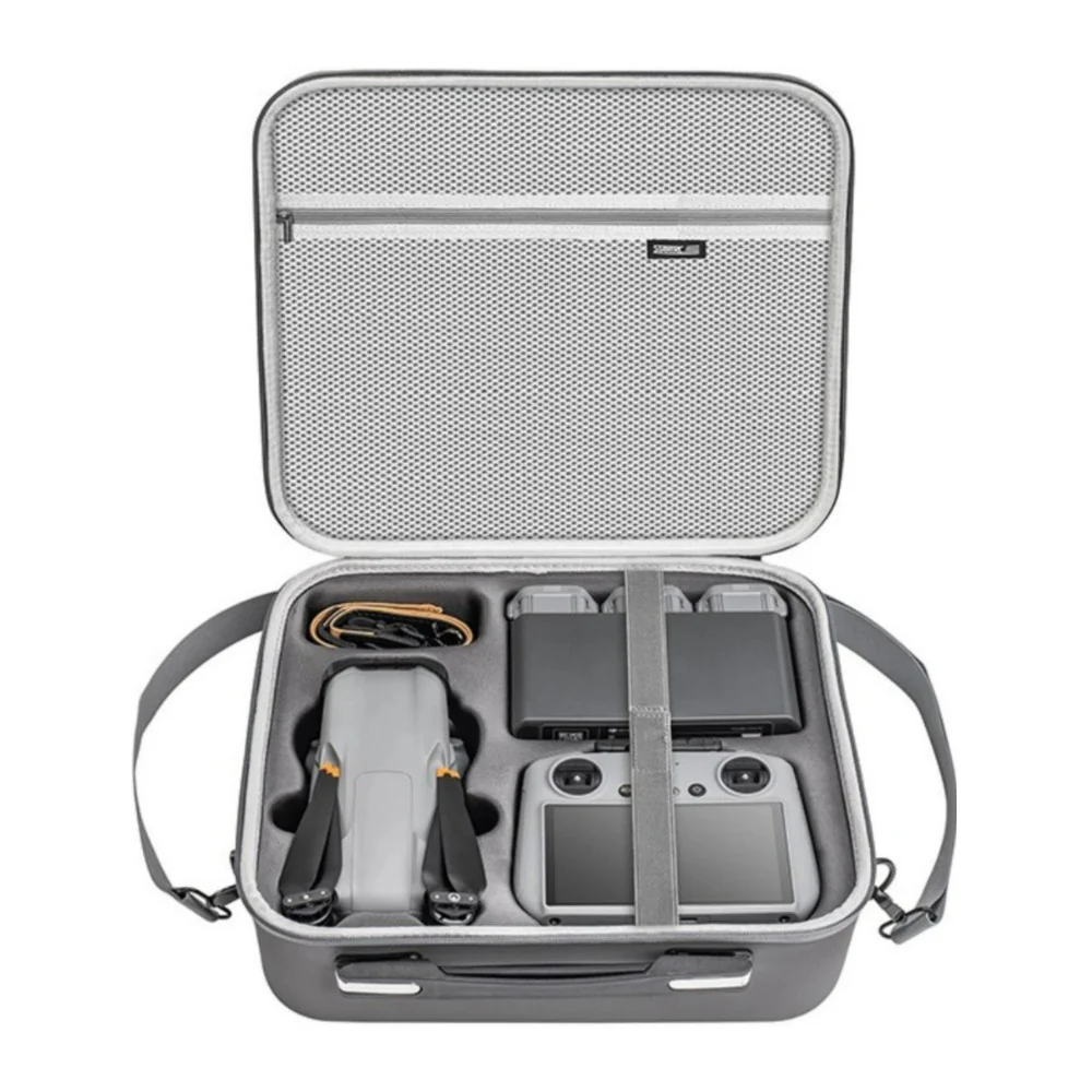 STARTRC Brand Factory Carrying Bag for DJI Air 3S Fly More Combo with Water-Resistant Build (Gray) - Image 4
