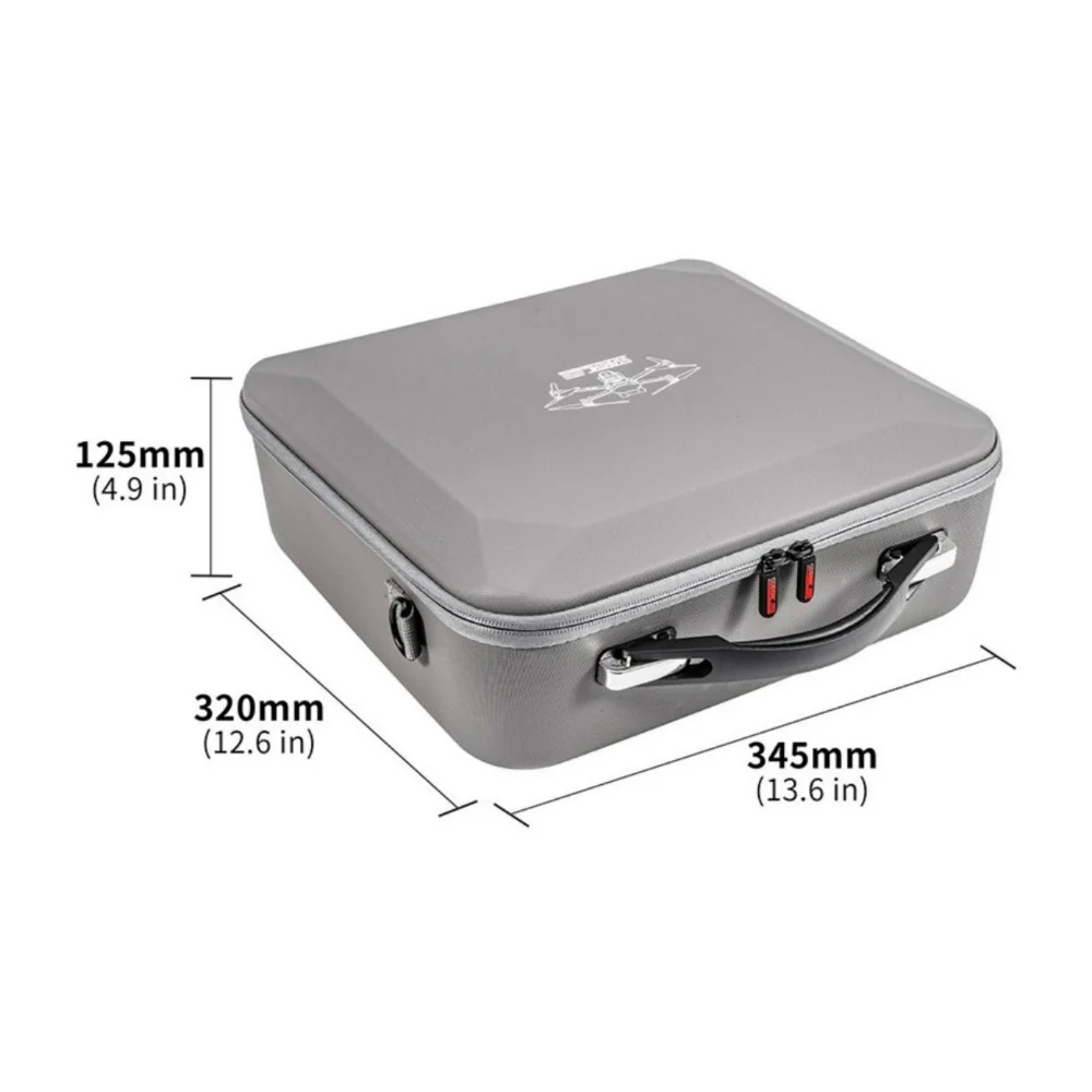 STARTRC Brand Factory Carrying Bag for DJI Air 3S Fly More Combo with Water-Resistant Build (Gray) - Image 5