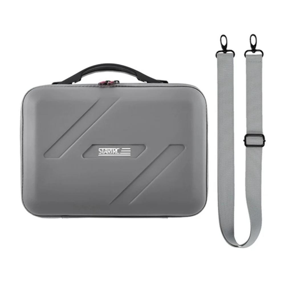 STARTRC Carrying Bag for DJI Flip Fly More Combo RC 2 and RC-N3 with PU Fabric Construction (Gray) - Image 5