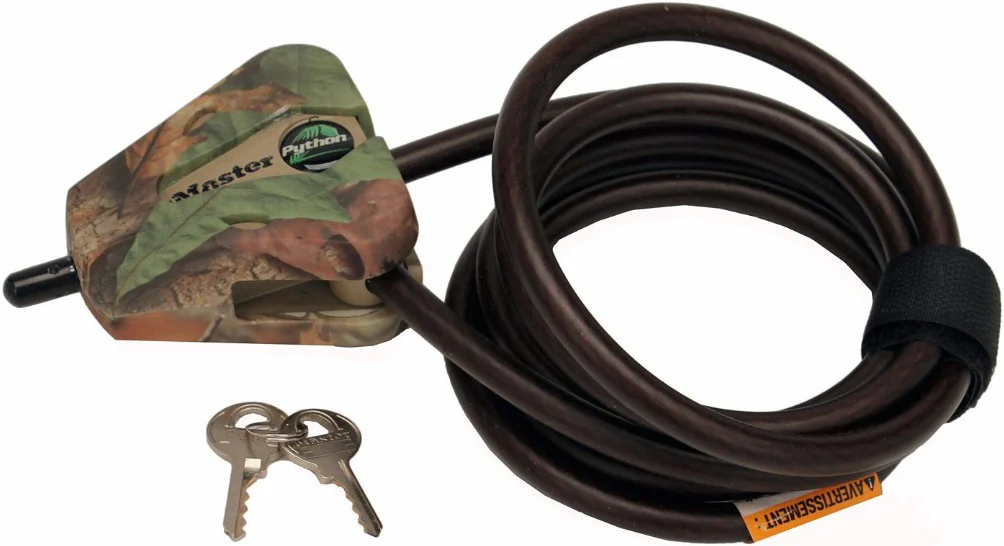 Master Lock Python Adjustable Locking Cable with 16GB SD Card - Image 2