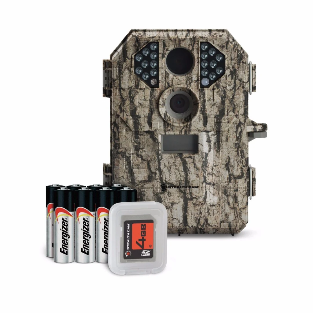 Stealth Cam Compact Scouting Camera (Camo) with Batteries and SD Card (10-Pack) - Image 2