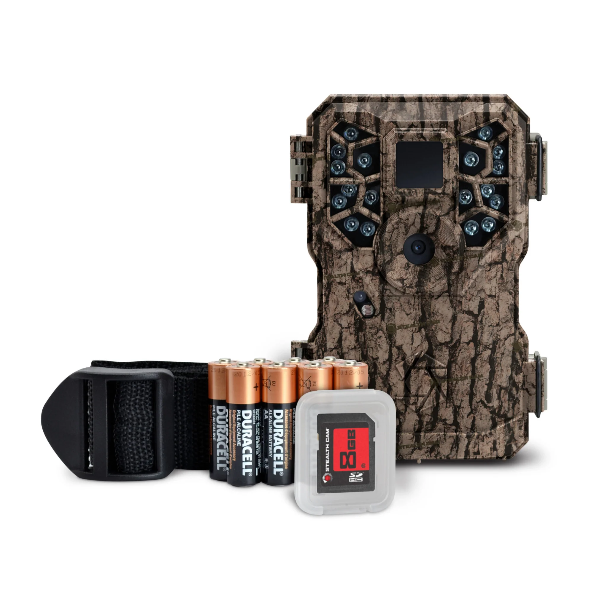Stealth Cam PX18CMO 8MP Trail Game Camera (4-Pack) with 8GB SD Cards and Batteries - Image 2