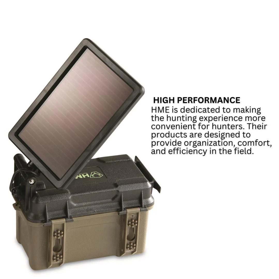 HME Trail Camera 12V with Solar Auxiliary Power Pack (2-Pack) with 2x SD Card Reader-Viewer Bundle - Image 6