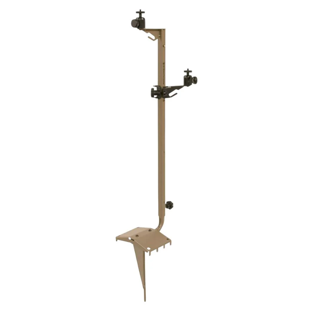 Stealth Cam Adjustable Multi-Pivot Mounting Post for Trail Camera and Solar Pak Battery