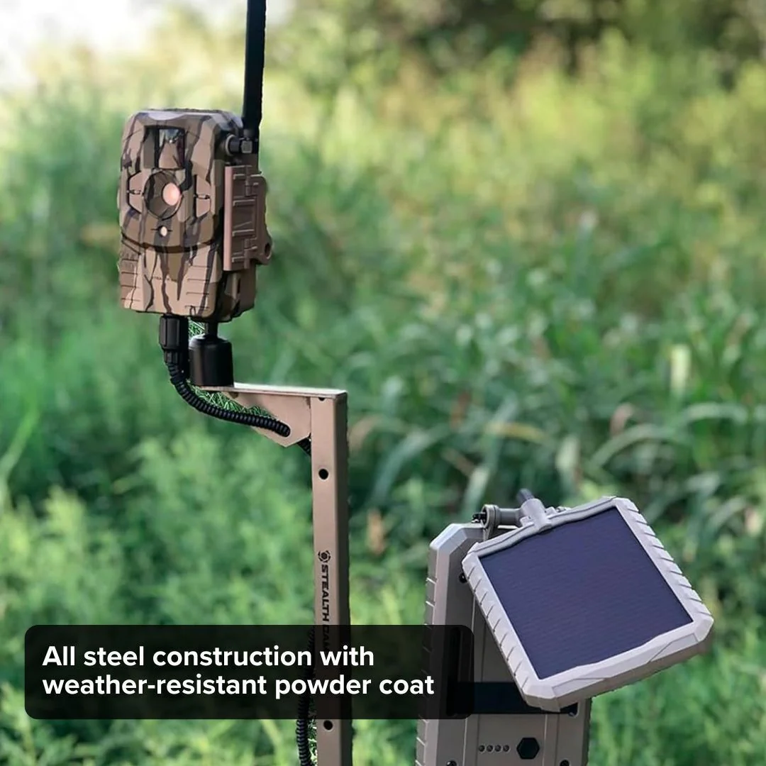 Stealth Cam Adjustable Multi-Pivot Mounting Post (10-Pack) with 32GB Memory Card (20-Pack) Bundle - Image 4