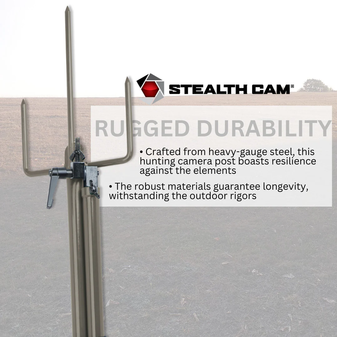Stealth Cam Trail Camera Mount Stick with 32GB Ultra SDHC UHS-I Memory Card (2-Pack) Bundle - Image 3