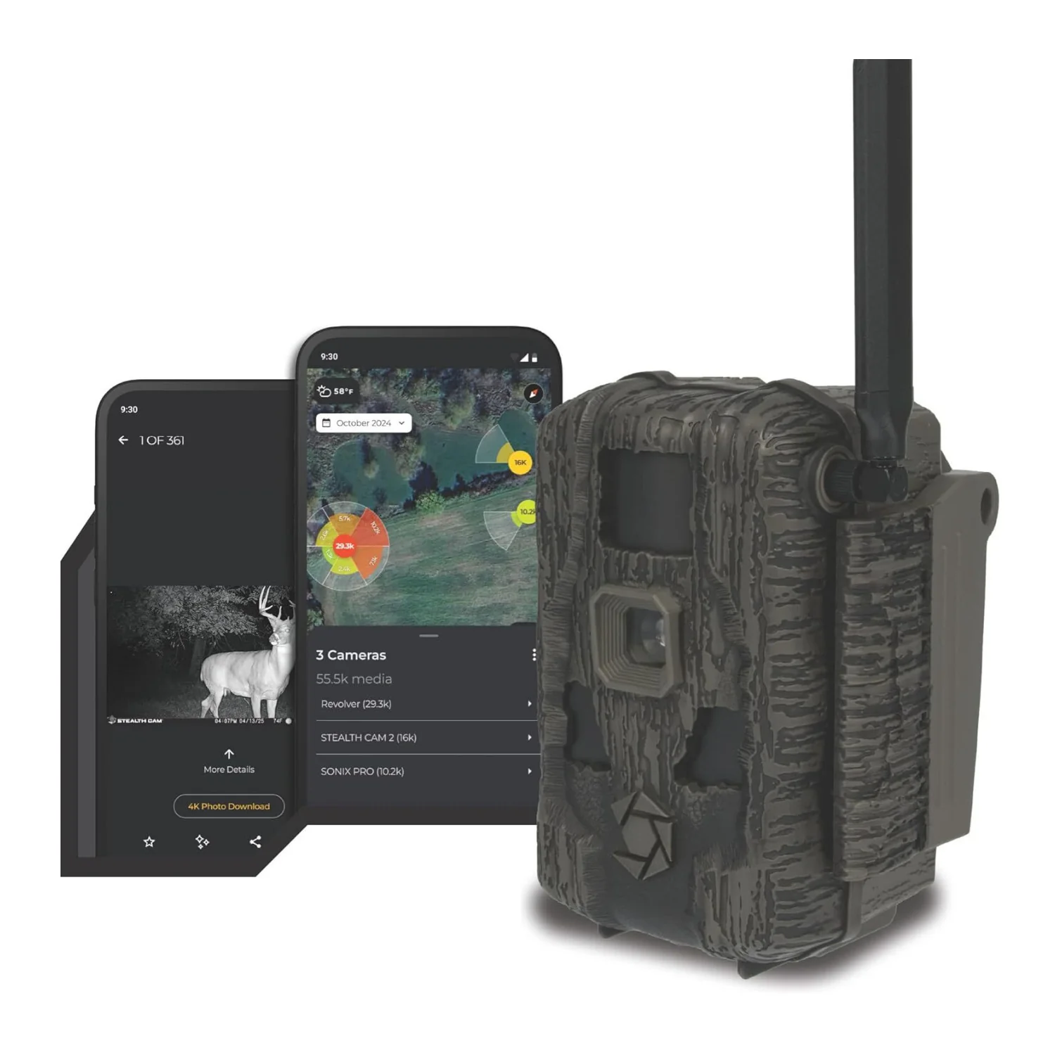 Stealth Cam Fusion MAX 3.0 Cellular Trail Camera 42MP with Accessories Bundle - Image 3