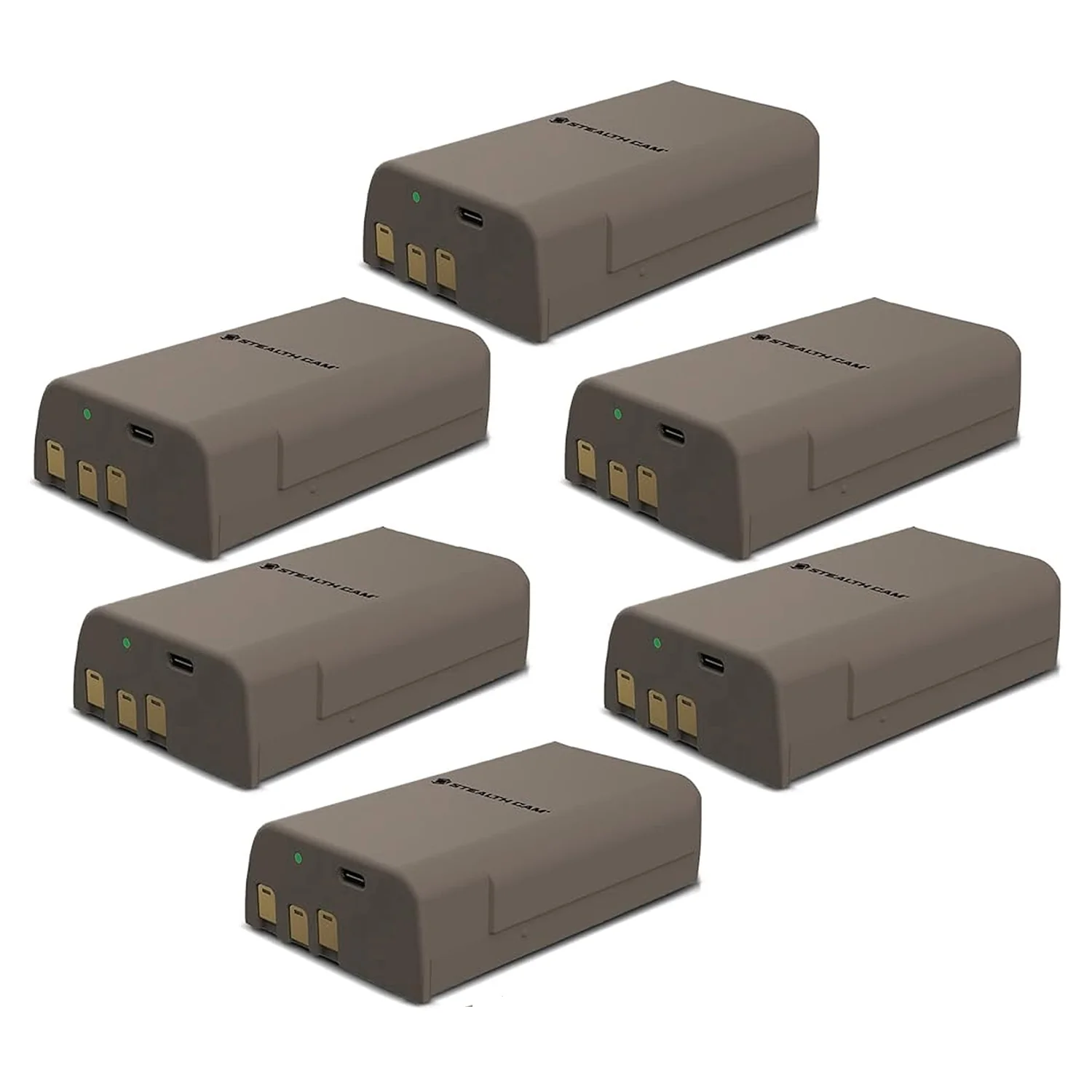 Stealth Cam FieldMax Lithium Battery Cartridge 6-Pack with Card Reader Bundle - Image 4