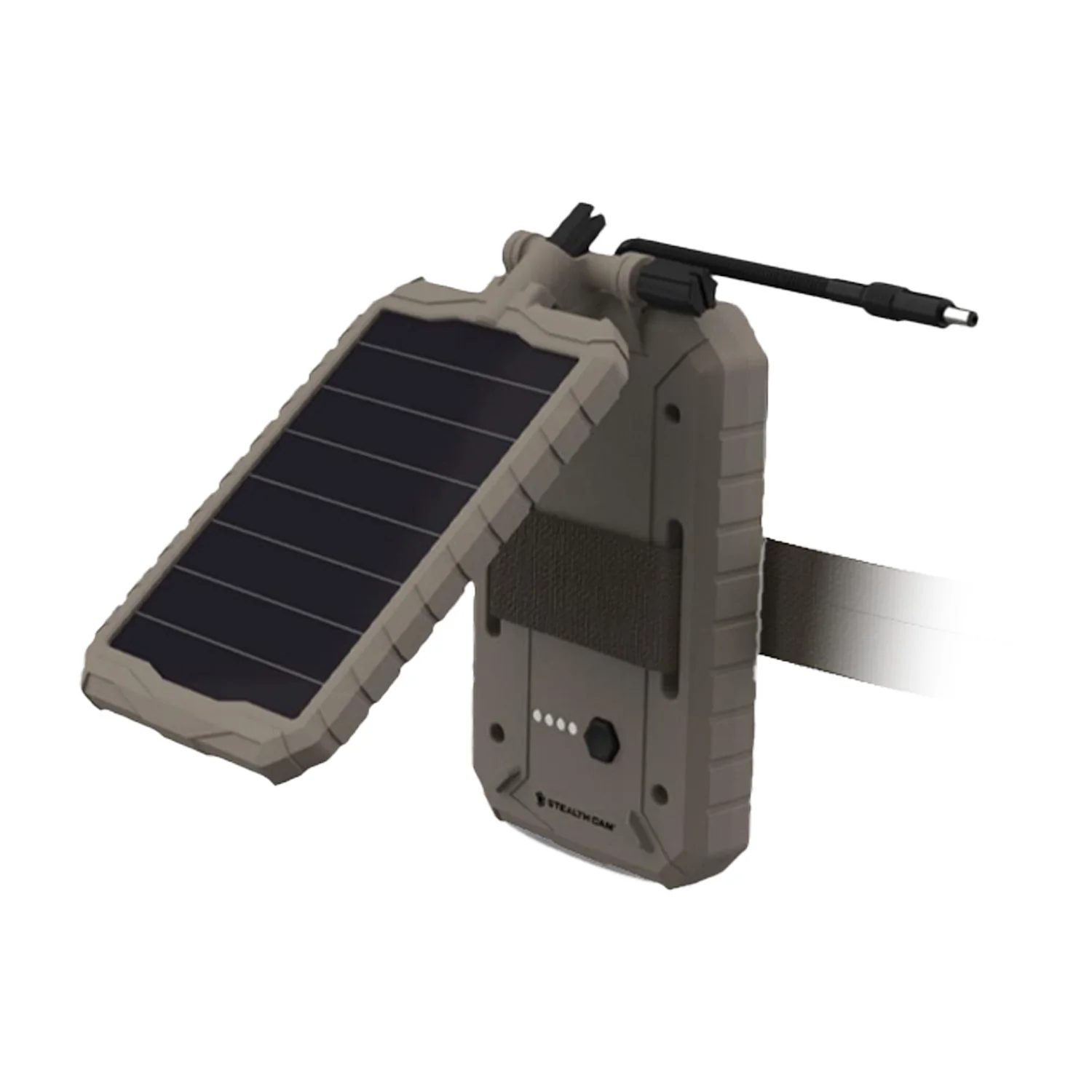 Stealth Cam Sol-Pak 3000mAh Solar Battery Pack with T-Swivel Brackets and ABS Housing (2-Pack) - Image 2