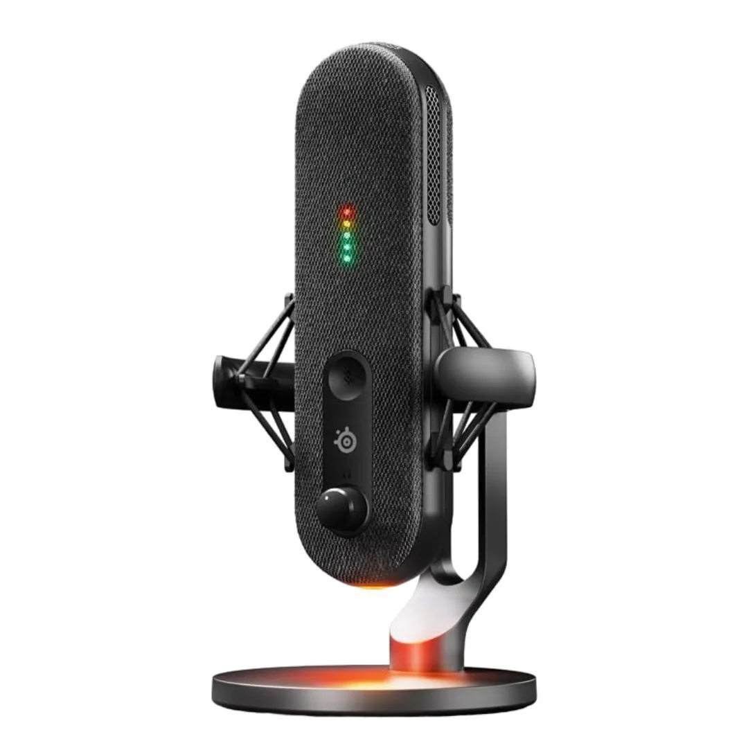 SteelSeries Alias USB Microphone for PC with Shock Mount and Sonar Software, Black (Certified Refurbished) - Image 2