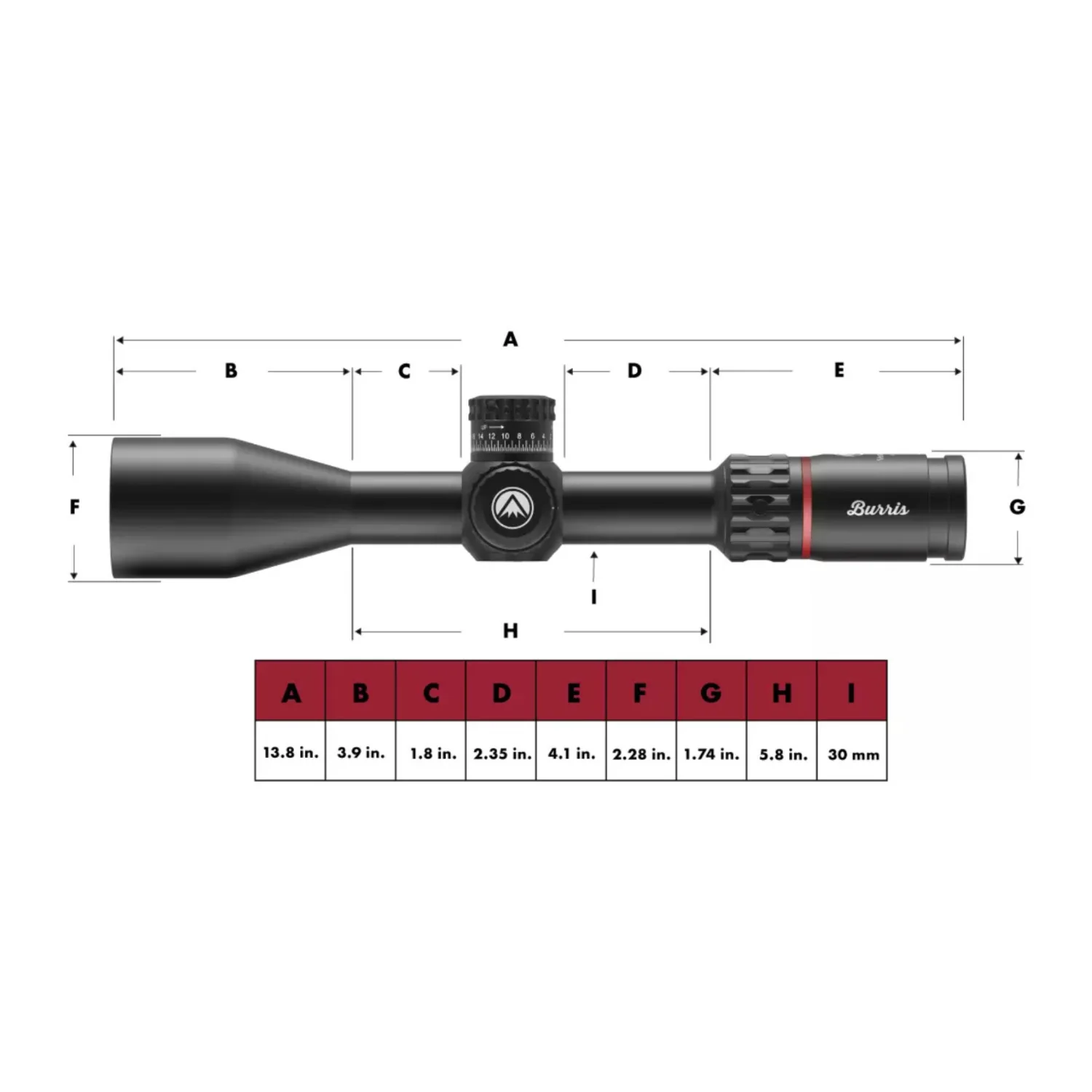 Burris Veracity PH 4-20x50 Riflescope Illuminated RC-MOA Reticle (Matte Black) - Image 5