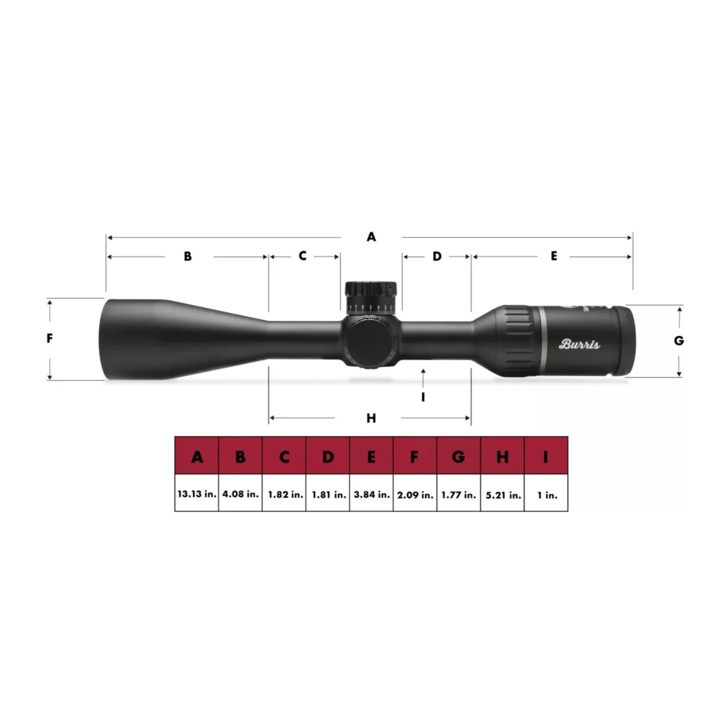 Burris Signature HD 3-15x44mm Riflescope Plex Reticle Rear Focal Plane (Black) - Image 4