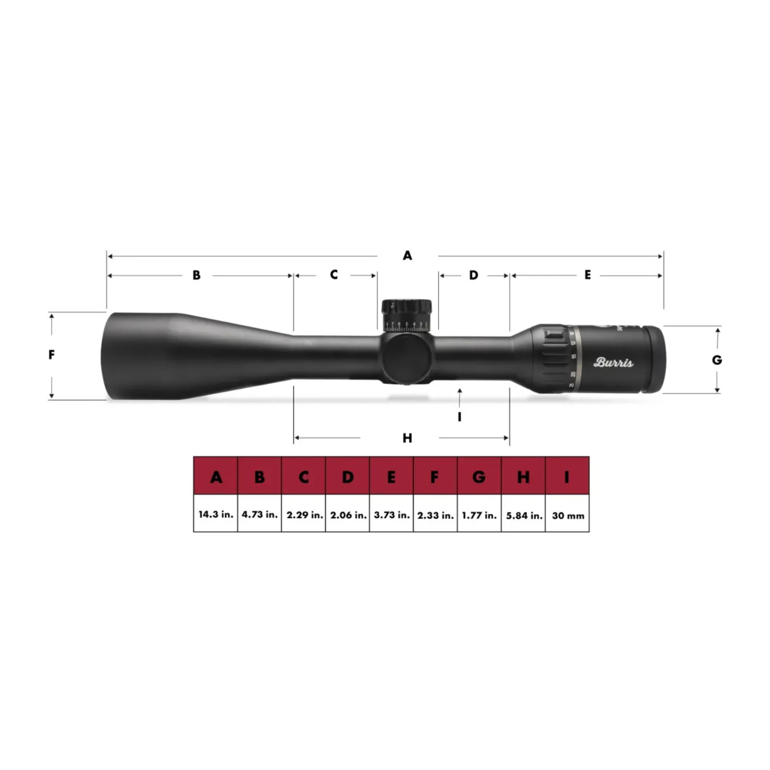 Burris Signature HD 5-25x50mm Riflescope Rear Focal Plane Fine Plex Reticle - Image 4