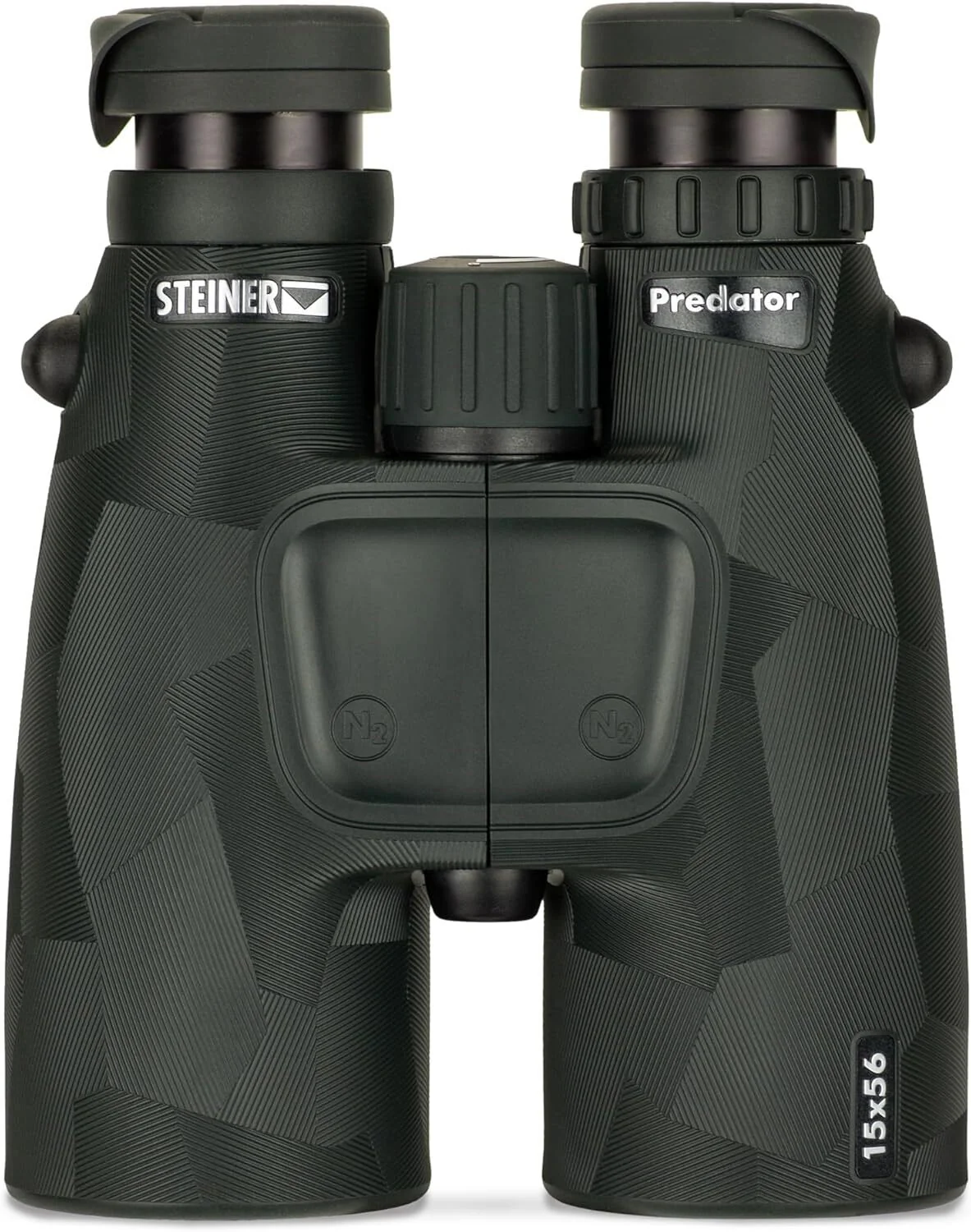 Steiner Predator 15x56 Binoculars -  Diamond Coating with Laser-Textured Grip - Image 2