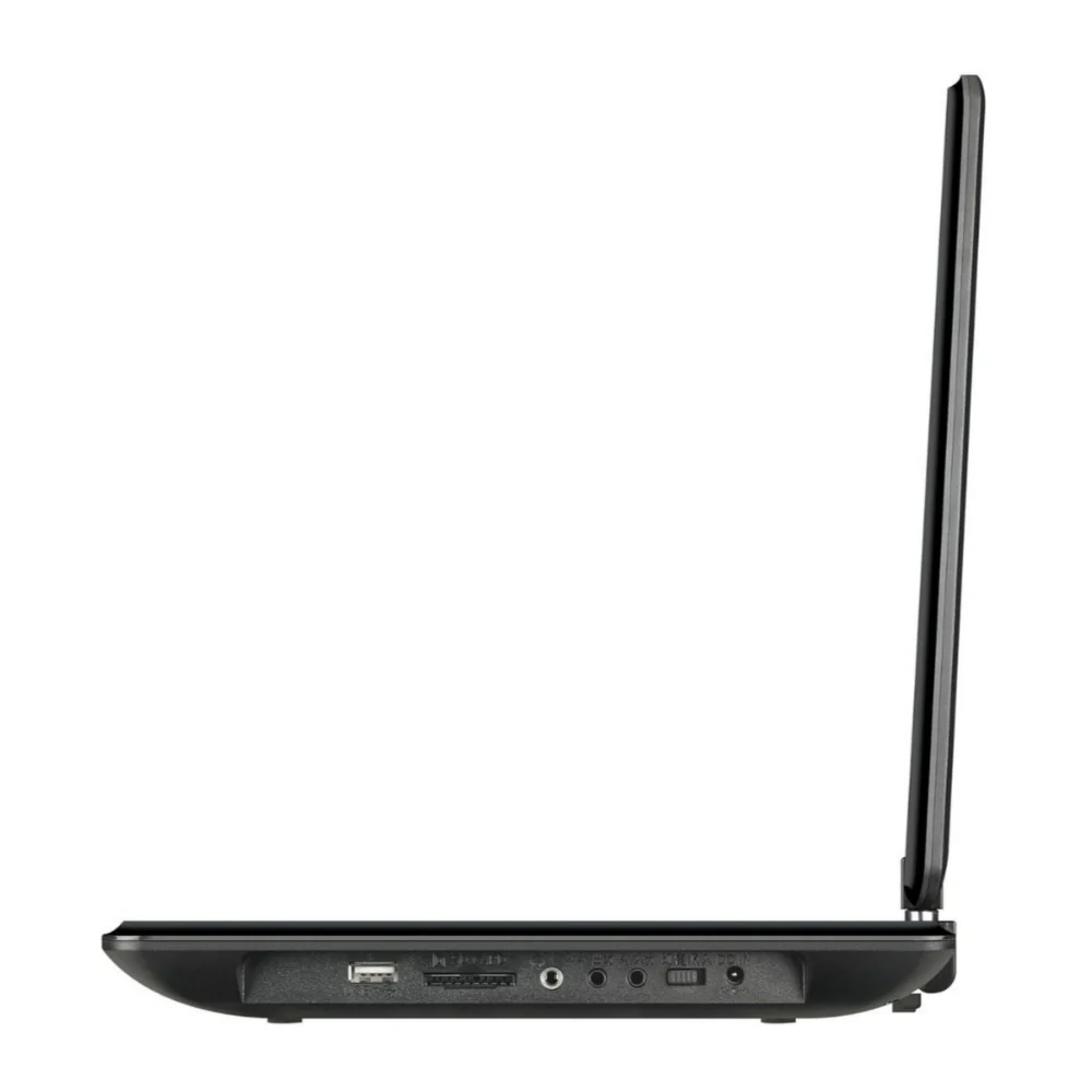 Supersonic SC-2514 14-Inch Widescreen LED DVD Player with 270-Degree Swivel Design (Black) - Image 4