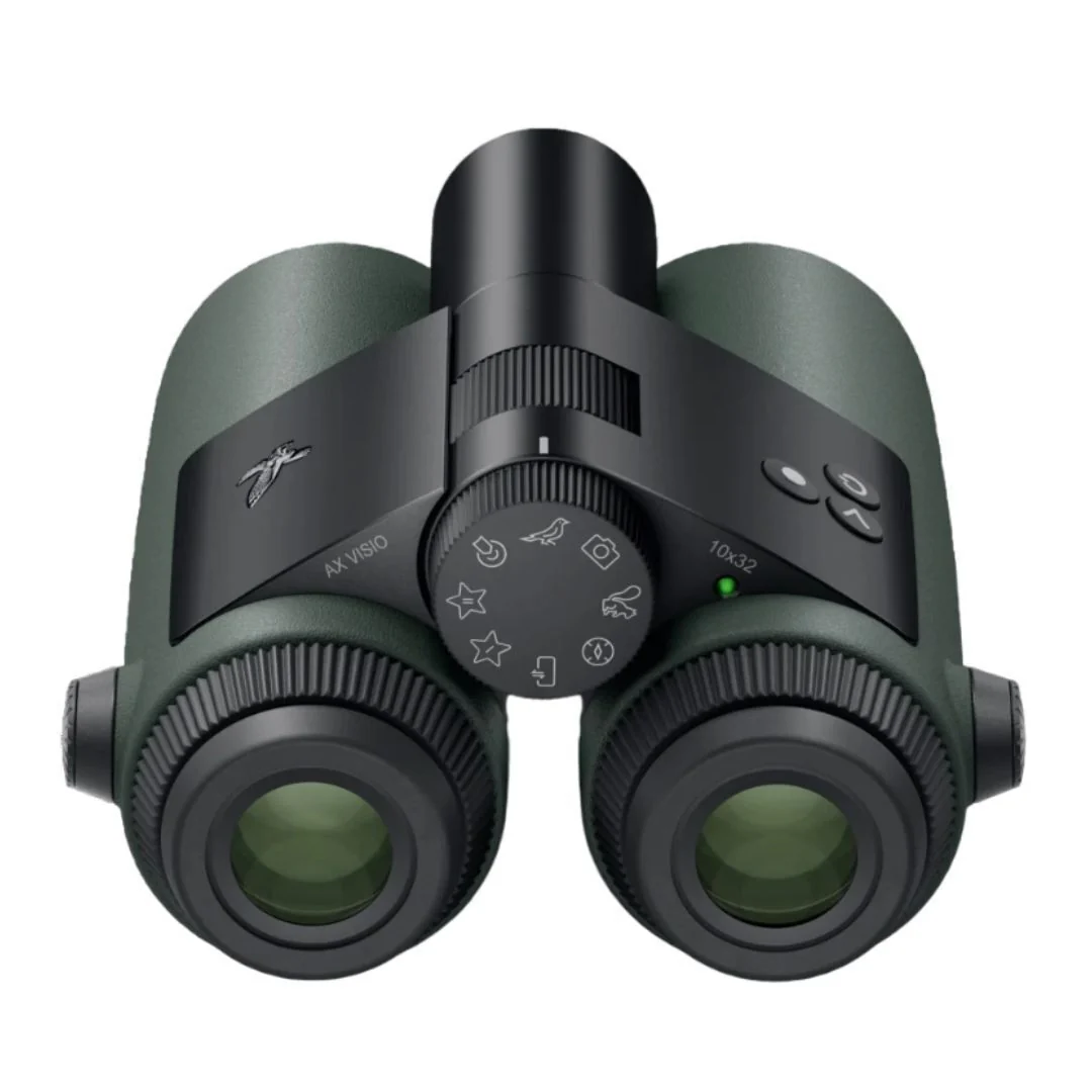SWAROVSKI OPTIK AX Visio 10x32 Smart Binoculars with SWAROVSKI OPTIK Outdoor App Support (Green) - Image 5