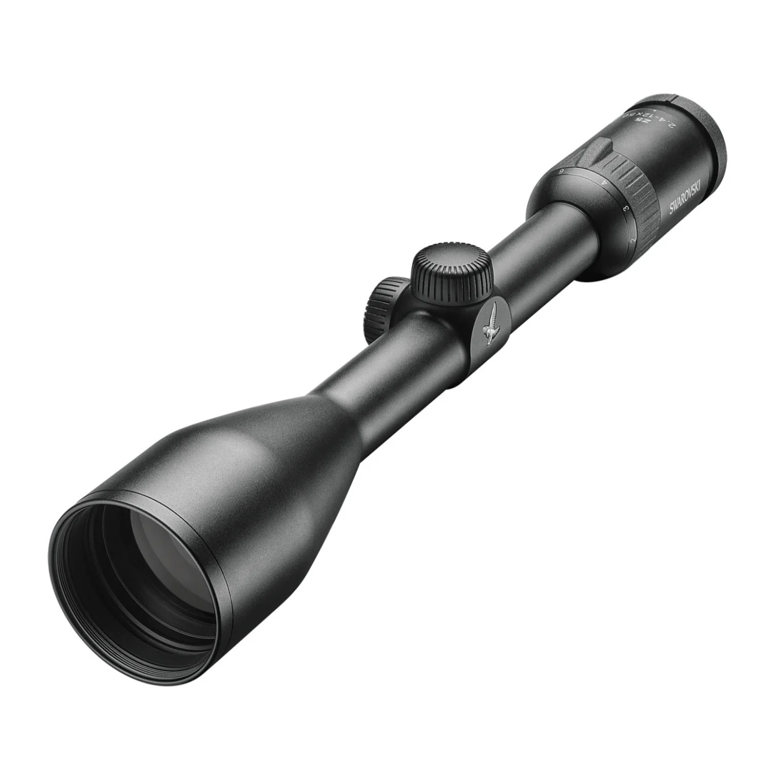 SWAROVSKI OPTIK Z5 2.4 to 12x50 Riflescope with BRH Reticle for Long-Range Shots (Matte Black)