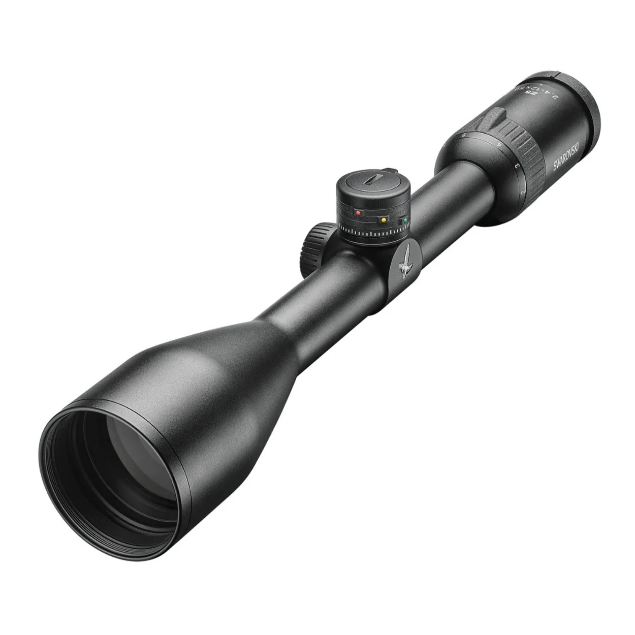 SWAROVSKI OPTIK Z5 2.4 to 12x50 BT Riflescope with 4W Reticle (Matte Black)