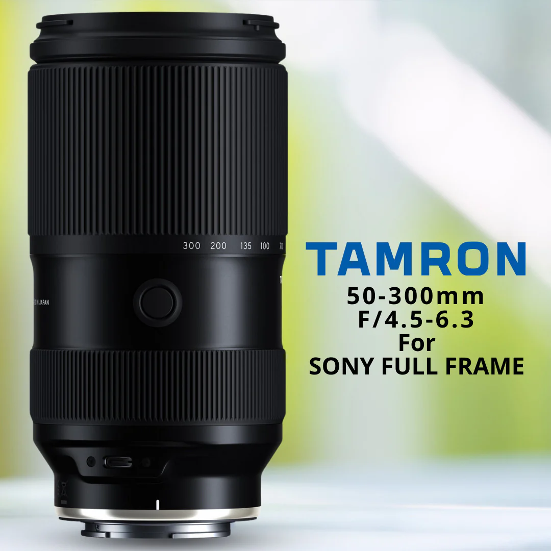 Tamron 50-300mm f/4.5-6.3 Di III VC VXD Lens (Sony E) with Gadget Bag and Filter Set Bundle - Image 2