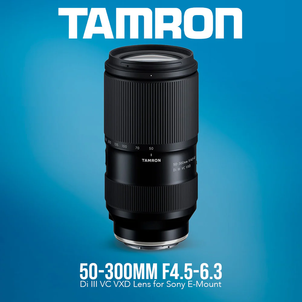 Tamron A069S 50-300mm F4.5-6.3 Di III VC VXD Lens for Sony E-Mount with USB-C Expansion Hub Bundle - Image 2
