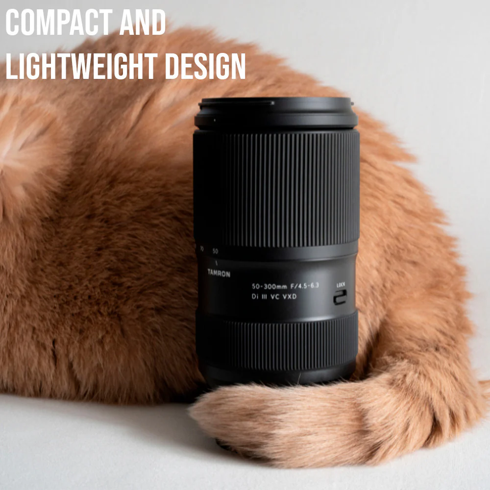 Tamron A069S 50-300mm F4.5-6.3 Di III VC VXD Lens for Sony E-Mount with USB-C Expansion Hub Bundle - Image 4