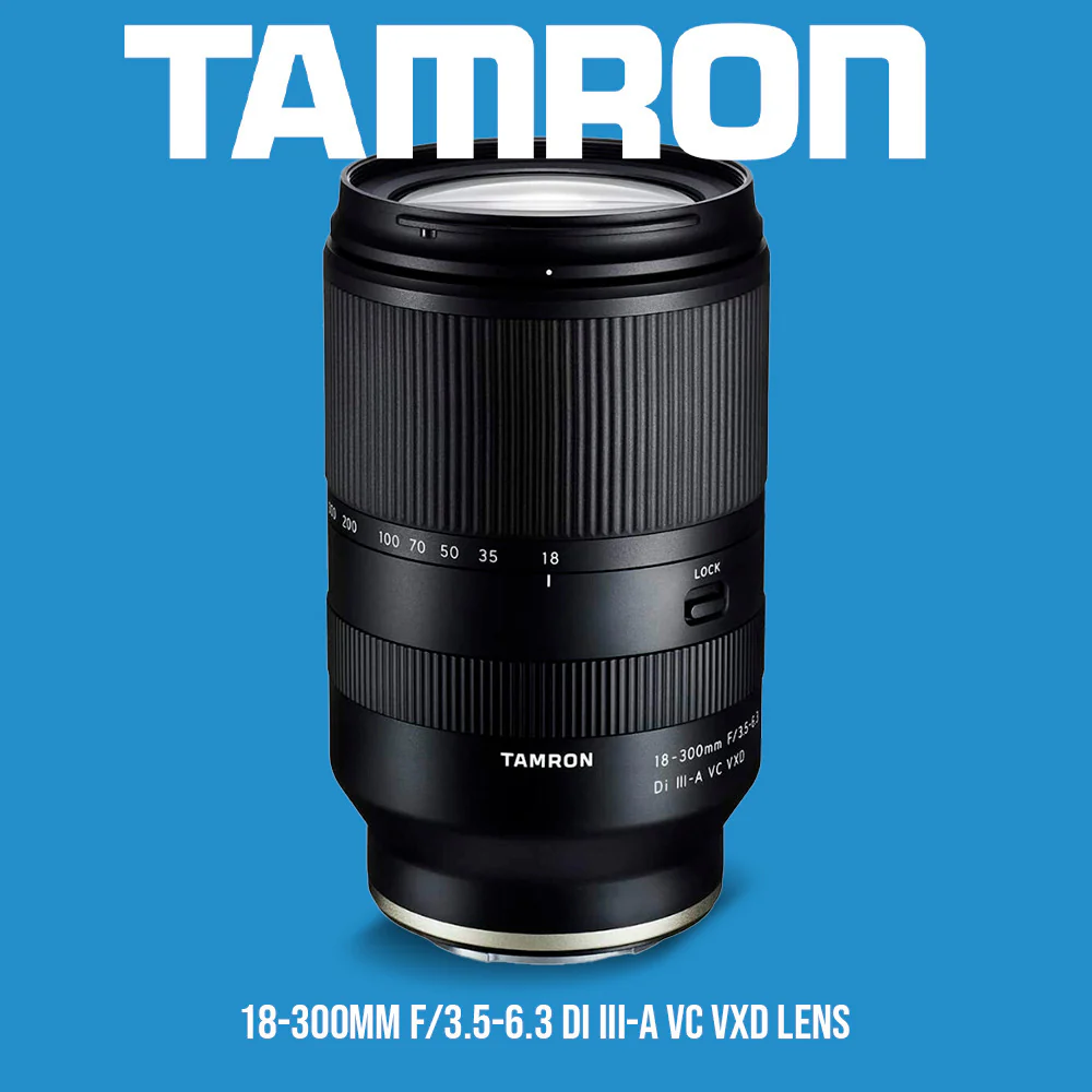 Tamron 18-300mm F/3.5-6.3 Di III-A VC VXD Lens (X-Mount) with Software Suite, Case and Accessory kit - Image 2