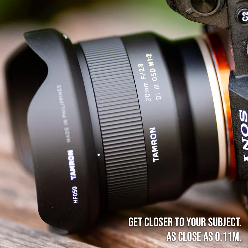 Tamron 20mm f/2.8 Di III OSD Wide-Angle Prime Lens for Sony E-Mount - Image 3