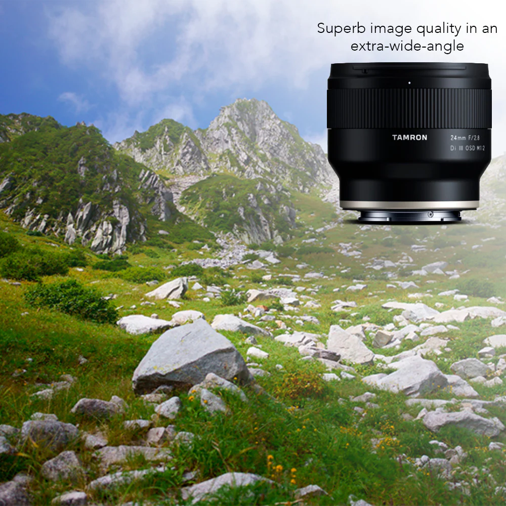 Tamron 24mm f/2.8 Di III OSD Wide-Angle Prime Lens for Sony E-Mount with Software Suite Bundle - Image 4