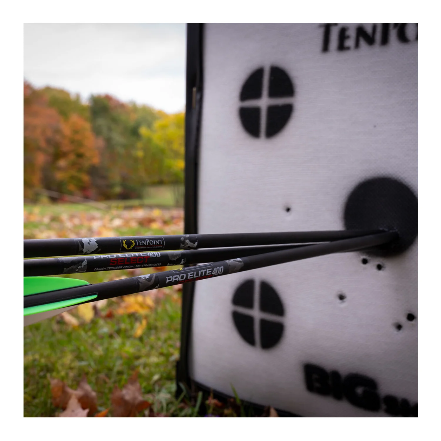 TenPoint Pro Elite 400 Select Carbon Arrows with Alpha-Nock HP (6 Pack) - Image 5