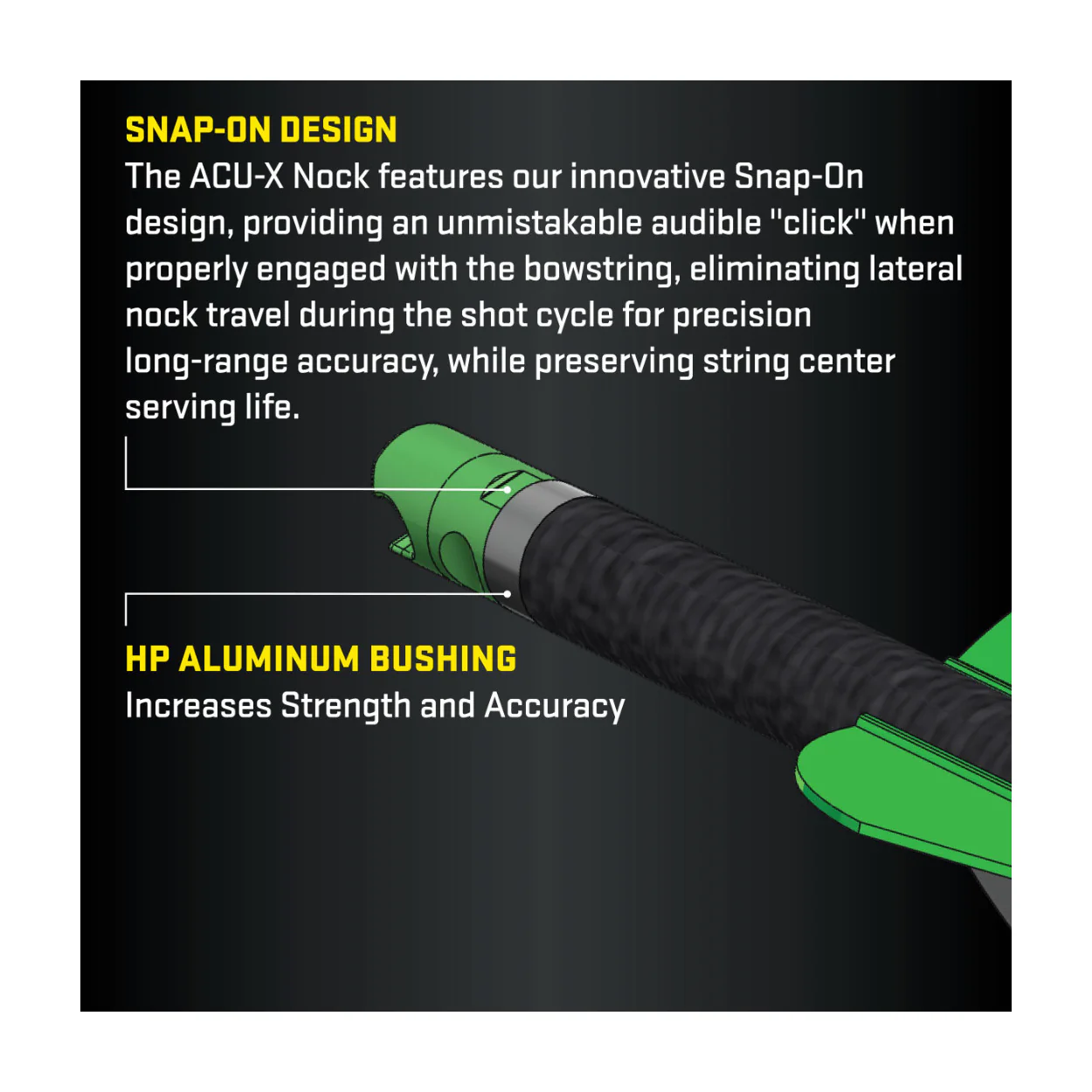 ACU-X Carbon Arrows, 20", .001" - Image 3