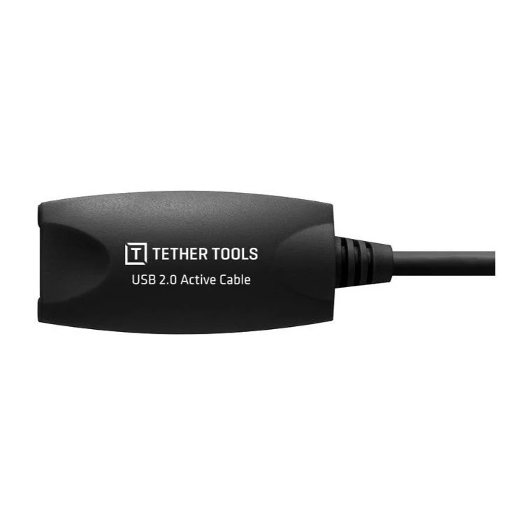 Tether Tools TetherPro USB 2.0 to USB Female Extension Cable (16-Feet, Black) - Image 5