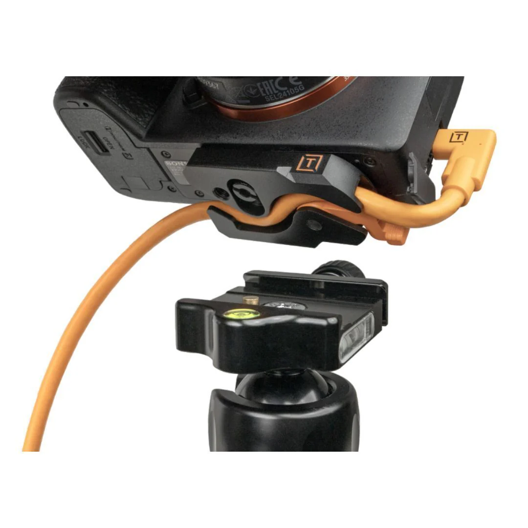 Tether Tools TetherGuard Lever Lock Plate with 5-Point Protection (Black) - Image 3