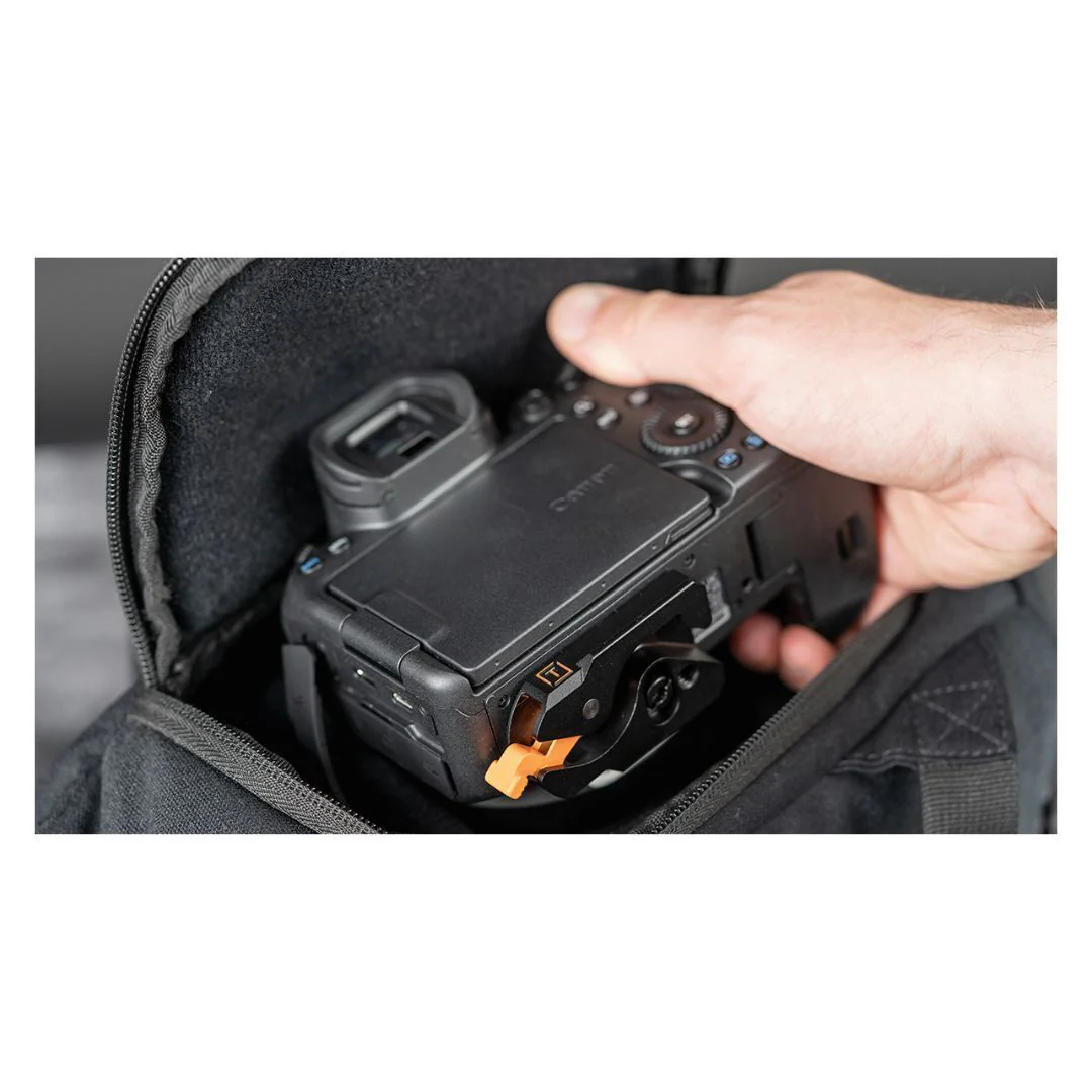 Tether Tools TetherGuard Lever Lock Plate with 5-Point Protection (Black) - Image 7