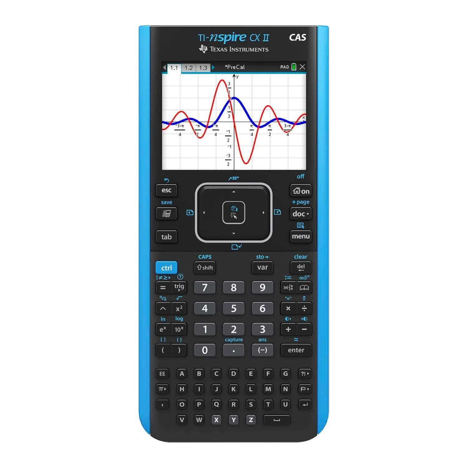 Texas Instruments TI-Nspire CX II CAS Graphing Calculator - Teacher's 10 Pack - Image 2