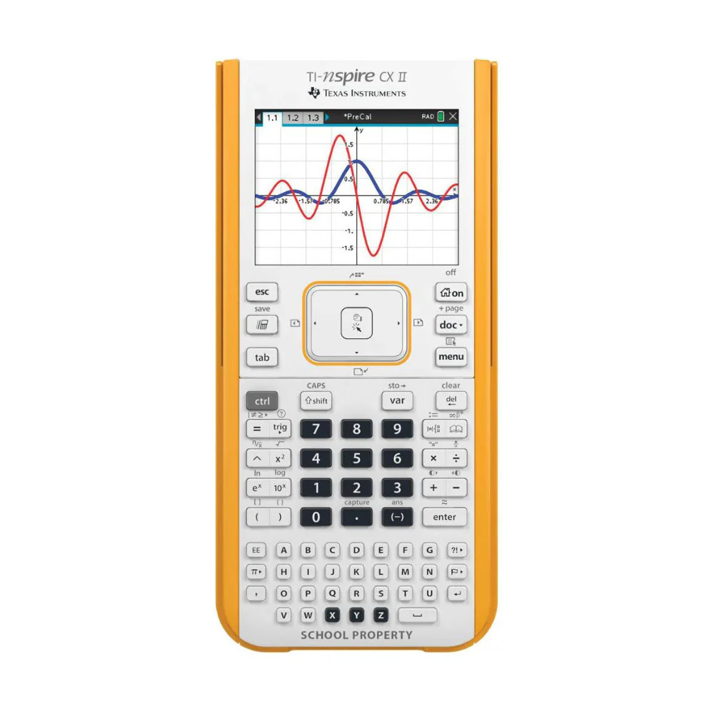 Texas Instruments TI-Nspire CX II Color Graphing Calculator - Teacher Pack - Image 2