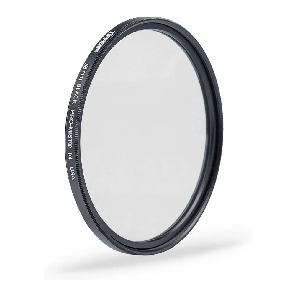 Tiffen 58MM Black Pro-Mist Filter (1/4 Density)