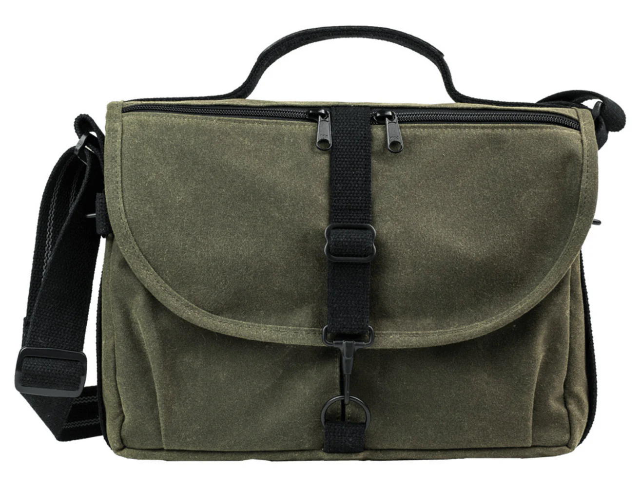 Domke F-803 Ruggedwear Weather-Resistant and Durable Messenger Bag (Military Green) - Image 2