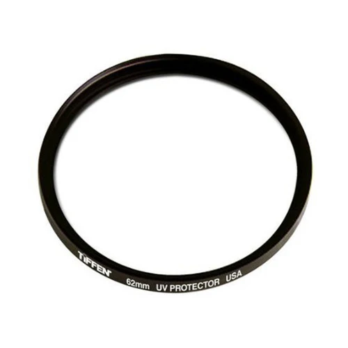 Tiffen 62mm UV Protector Lens Filter w/ Focus Lens Cleaning Brush - Image 2